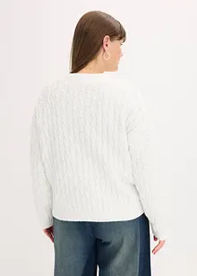 Maglione a trecce, bonprix Maglione a trecce, bonprix