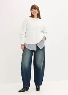 Maglione a trecce, bonprix Maglione a trecce, bonprix