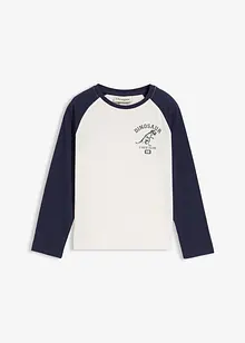 Maglia con maniche lunghe a raglan in puro cotone biologico, bonprix Maglia con maniche lunghe a raglan in puro cotone biologico, bonprix