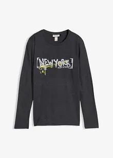 Maglia a maniche lunghe con stampa, bonprix Maglia a maniche lunghe con stampa, bonprix