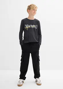 Maglia a maniche lunghe con stampa, bonprix Maglia a maniche lunghe con stampa, bonprix