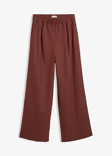 Pantaloni larghi in simil lana, bonprix Pantaloni larghi in simil lana, bonprix