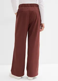 Pantaloni larghi in simil lana, bonprix Pantaloni larghi in simil lana, bonprix