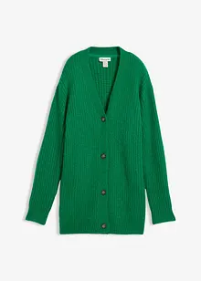 Cardigan in filato grosso di misto lana morbido, bonprix Cardigan in filato grosso di misto lana morbido, bonprix