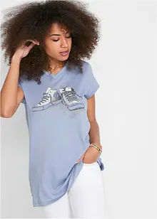 Maglia lunga stampata, bonprix Maglia lunga stampata, bonprix