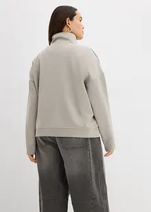 Giacca con zip in tessuto effetto neoprene, bonprix Giacca con zip in tessuto effetto neoprene, bonprix