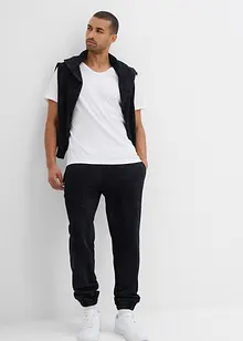Pantaloni in felpa di puro cotone biologico effetto lavato, loose fit, bonprix Pantaloni in felpa di puro cotone biologico effetto lavato, loose fit, bonprix