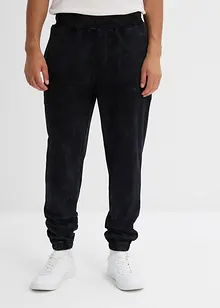 Pantaloni in felpa di puro cotone biologico effetto lavato, loose fit, bonprix Pantaloni in felpa di puro cotone biologico effetto lavato, loose fit, bonprix
