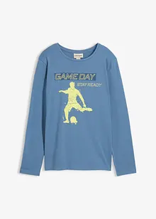 Maglia a maniche lunghe in puro cotone biologico, bonprix Maglia a maniche lunghe in puro cotone biologico, bonprix