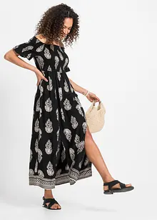 Abito a spalle scoperte in viscosa fluente, bonprix Abito a spalle scoperte in viscosa fluente, bonprix