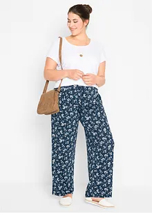 Pantaloni a palazzo in misto viscosa, bonprix Pantaloni a palazzo in misto viscosa, bonprix