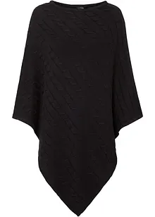 Poncho con cachemire, bonprix Poncho con cachemire, bonprix