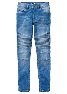 Jeans skinny elasticizzati con vita regolabile, straight, bonprix Jeans skinny elasticizzati con vita regolabile, straight, bonprix