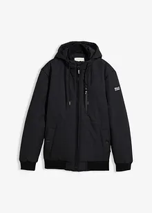 Giacca trapuntata invernale stile bomber con cappuccio, bonprix Giacca trapuntata invernale stile bomber con cappuccio, bonprix