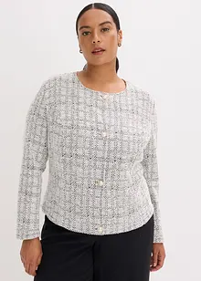 Cardigan in bouclé di cotone, bonprix Cardigan in bouclé di cotone, bonprix