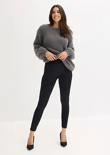 Leggings termici senza cuciture pied-de-poule con interno morbido, bonprix Leggings termici senza cuciture pied-de-poule con interno morbido, bonprix