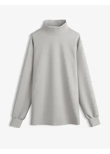 Felpa a collo alto in tessuto effetto neoprene, bonprix Felpa a collo alto in tessuto effetto neoprene, bonprix
