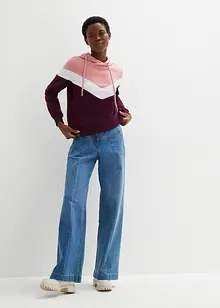 Felpa con cappuccio e collo grande, bonprix Felpa con cappuccio e collo grande, bonprix