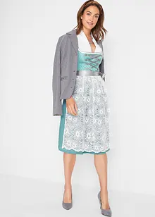 Abito bavarese con grembiule in pizzo (set 2 pezzi), bonprix Abito bavarese con grembiule in pizzo (set 2 pezzi), bonprix