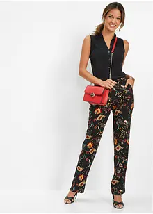 Pantaloni in viscosa con elastico in vita, bonprix Pantaloni in viscosa con elastico in vita, bonprix