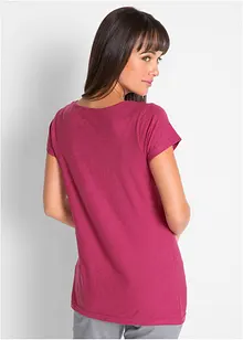 T-shirt in filato fiammato, bonprix T-shirt in filato fiammato, bonprix