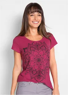 T-shirt in filato fiammato, bonprix T-shirt in filato fiammato, bonprix