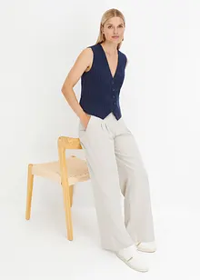 Pantaloni svasati, a vita alta, bonprix Pantaloni svasati, a vita alta, bonprix