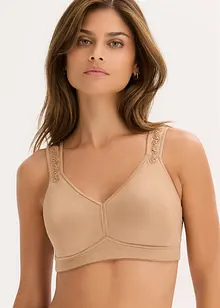 Reggiseno contenitivo senza ferretto con spalline imbottite, bonprix Reggiseno contenitivo senza ferretto con spalline imbottite, bonprix