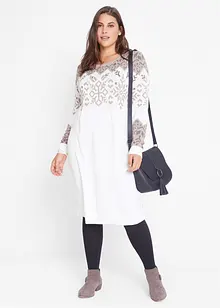 Abito in maglia con motivi norvegesi, bonprix Abito in maglia con motivi norvegesi, bonprix