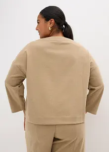 Tunica in tessuto consistente con motivo a spiga, bonprix Tunica in tessuto consistente con motivo a spiga, bonprix