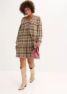 Miniabito in misto cotone, bonprix Miniabito in misto cotone, bonprix