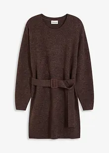 Miniabito in maglia con morbida lana e cintura, bonprix Miniabito in maglia con morbida lana e cintura, bonprix