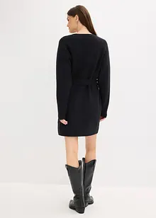 Miniabito in maglia con morbida lana e cintura, bonprix Miniabito in maglia con morbida lana e cintura, bonprix