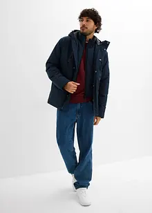 Giacca tecnica invernale impermeabile con paravento, bonprix Giacca tecnica invernale impermeabile con paravento, bonprix