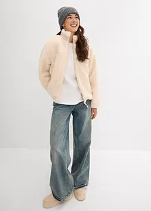 Giacca in pile teddy, bonprix Giacca in pile teddy, bonprix