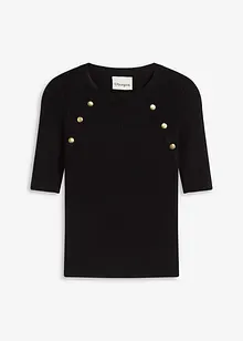 Maglione in filato fine di misto viscosa fluente, bonprix Maglione in filato fine di misto viscosa fluente, bonprix