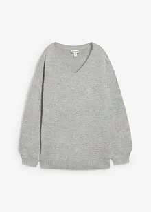 Maglione in filato fine morbido con maniche a palloncino, bonprix Maglione in filato fine morbido con maniche a palloncino, bonprix