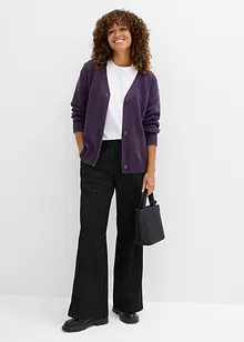 Cardigan in filato fine a coste Milano, bonprix Cardigan in filato fine a coste Milano, bonprix