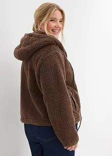 Giacca in pile teddy, bonprix Giacca in pile teddy, bonprix