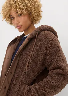 Giacca in pile teddy, bonprix Giacca in pile teddy, bonprix