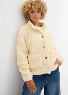 Giacca in pile teddy, bonprix Giacca in pile teddy, bonprix