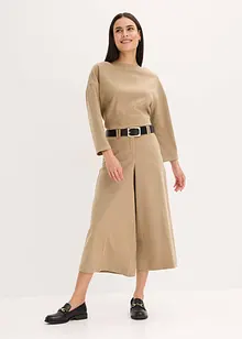 Bermuda lunghi con motivo spigato in simil lana, bonprix Bermuda lunghi con motivo spigato in simil lana, bonprix