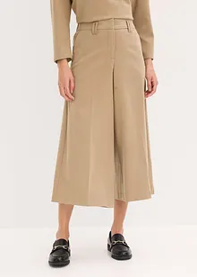 Bermuda lunghi con motivo spigato in simil lana, bonprix Bermuda lunghi con motivo spigato in simil lana, bonprix