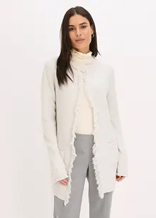 Maxi cardigan con paillettes e filato lucido, bonprix Maxi cardigan con paillettes e filato lucido, bonprix