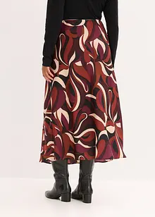 Gonna midi in satin fluente, bonprix Gonna midi in satin fluente, bonprix