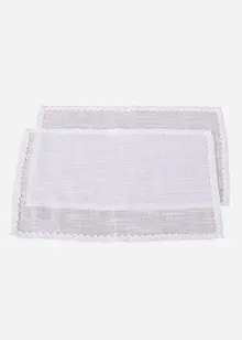 Tovagliette americane con impuntura decorativa (pacco da 2), bonprix Tovagliette americane con impuntura decorativa (pacco da 2), bonprix