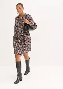 Abito a portafoglio in jersey strutturato, bonprix Abito a portafoglio in jersey strutturato, bonprix