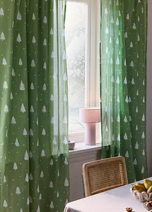 Tenda trasparente in cotone biologico (pacco da 1), bonprix Tenda trasparente in cotone biologico (pacco da 1), bonprix