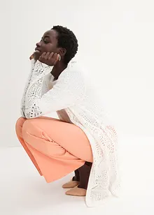 Cardigan lungo traforato, bonprix Cardigan lungo traforato, bonprix