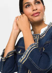 Giacca di jeans con frange, bonprix Giacca di jeans con frange, bonprix
